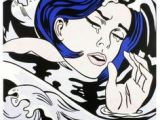 Drowning Girl 1963 10 Best Roy Lichtenstein Prints Posters Images Abstract
