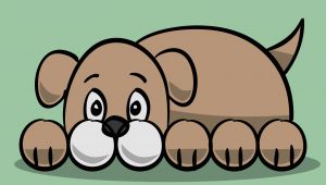 Easy Cartoon Drawing Of A Dog How to Draw A Simple Cartoon Dog 11 Steps with Pictures