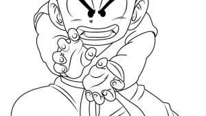Easy Drawing Dragon Ball Z Learn How to Draw Krillin From Dragon Ball Z Dragon Ball Z Step by