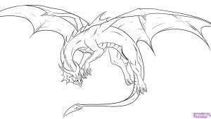 Easy Drawing Dragons Step Step Awesome Drawings Of Dragons Drawing Dragons Step by Step Dragons
