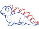 Easy Drawing Ideas for 6 Year Olds Tutorial How to Draw A Dinosaur for Kids This is A Simple Lesson