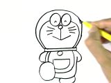 Easy Drawing Kite How to Draw Doraemon In Easy Steps for Children Beginners Youtube