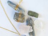 Easy Drawing Necklace Diy Wire Wrapped Stone Pendant Crafty Diy Pinterest Wire