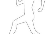 Easy Drawing Of A Girl Running Running Clipart Image Girl or Woman Running or Jogging Photobook