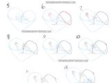 Easy Drawing with Steps How to Draw Romantic Kisses Between Two Lovers Step by Step