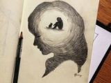 Easy Drawings About Depression Image Result for Dark Sad Drawings Lisa Pinterest Sad Drawings