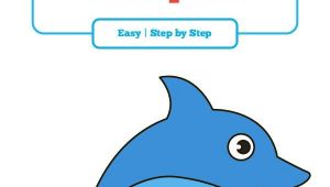 Easy Drawings Dolphin How to Draw A Dolphin In A Few Easy Steps How to Draw Animals