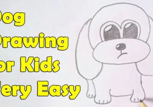 Easy Drawings for 12 Year Olds How to Draw A Dog for Kids Youtube