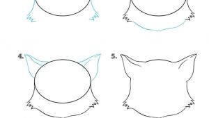 Easy Drawings Guides How to Draw A Cat Face Really Easy Drawing Tutorial Drawing