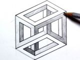 Easy Drawings Illusions 3d Illusion Drawing Easy How to Draw An Optical Illusion Escher