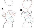 Easy Drawings In Steps How to Draw Max From the Secret Life Of Pets Easy Step by Step