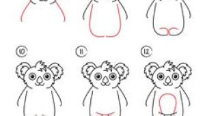 Easy Drawings Koala 50 Best Easy Drawing Steps Images Easy Drawings Step by Step