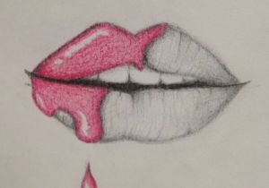 Easy Drawings Lips Labios Art Drawi