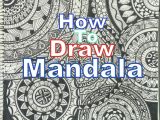 Easy Drawings Mandala How to Draw Complex Mandala Art Design for Beginners Easy Tutorial