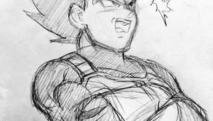 Easy Drawings Of Dragon Ball Z Characters Vegeta Sketch Visit now for 3d Dragon Ball Z Compression Shirts