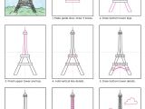 Easy Drawings Pdf How to Draw the Eiffel tower Apfk Tutorials Drawings Art Art