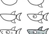 Easy Drawings Shark 179 Best Doodle Images Easy Drawings Doodles How to Draw