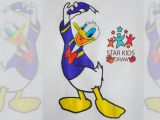 Easy Duck Pictures to Draw Drawing and Coloring Donald Duck Step by Step Easy