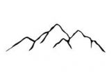Easy Jordan Drawings Simple Mountain Line Drawing Drawing Pinterest Tattoos