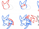 Easy Pikachu to Draw How to Draw Ninja Pikachu In 2020 Drawings Easy Drawings