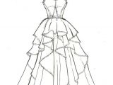 Easy Present Drawing Custom Wedding Dress Sketch by Drawthedress On Etsy 50 00