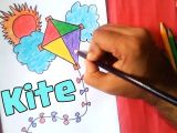 Easy Pretty Drawings How to Draw A Kite Easy Drawing