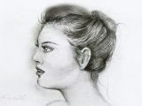 Easy Side Face Drawing Drawing Art Krupasindhudixit Face Portrait