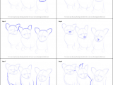 Easy Step How to Draw A Dog How to Draw Puppies Printable Step by Step Drawing Sheet