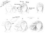 Easy Steps to Make Drawings Drawing Step by Step Hair Google Search Drawings Hair