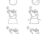 Easy to Draw Peppa Pig Peppa Pig Drawing Template Vpnservice Info