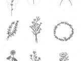 Easy to Draw Plants Minimalist Tattoo Ideas Minimalisttattoos Wildflower