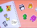 Easy to Draw Stickers 9 Diy Kawaii Animal Stickers Draw Yourself Easy Way