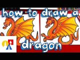 Easy Way to Draw A Dragon How to Draw A Dragon