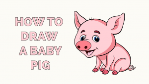 Easy Way to Draw A Pig How to Draw A Fire Baby Animal Drawings Baby Pigs Easy