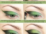 Eyeshadow Drawing Green Eyeshadow Tutorial Another Poison Ivy Idea Eyeshadows Art