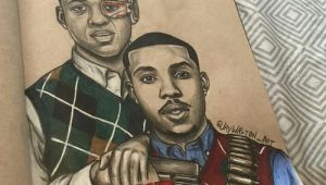 G Herbo Drawing Lilbibby Gherbo Shared by Ariel On We Heart It