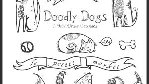 Hand Drawing Of A Dog Doodly Cute Dog Clipart Dog Illustration Hand Drawn Dog Clipart