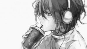 Hoodie Drawings Anime Anime Boy Hoodie Drawing Headphone Anime Boy Drawing In 2020
