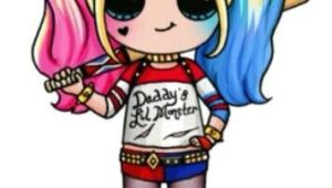 How to Draw A Cute Cartoon Girl Pin On Harley Quinn