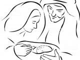 How to Draw A Nativity Scene Step by Step Easy Christmas Nativity Scene with Holy Family Baby Jesus