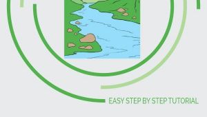 How to Draw A River Easy How to Draw A River Really Easy Drawing Tutorial Flowers