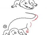 How to Draw An Easy Crocodile How to Draw A Realistic Crocodile for Kids Drawings Art