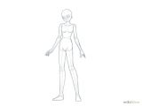 How to Draw Anime Girl Body Step by Step Pin by Skylar Jones On attack On Titan Girl Drawing