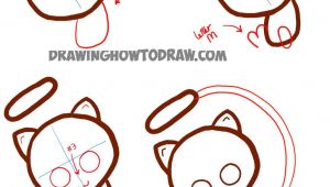 How to Draw Chibi Easy for Beginners How to Draw Cute Baby Chibi Mew From Pokemon Easy Step by