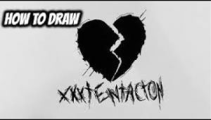 How to Draw Xxxtentacion Easy How to Draw Xxxtentacion Logo Easy