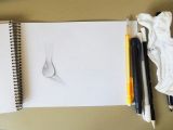 How to Make 3d Drawings On Paper Easy A How to Draw A Water Drop Drawings Easy Drawings