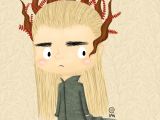 I Love Cartoon Drawing Lil Thranduil Fan Arta the Hobbit Trilogy the Elven King Of