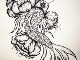Ink Drawings Of Roses Dark Carp Flowers Black Ink Dotwork Tattoo Idea Drawings