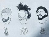 J Cole Drawing Easy Rae Jones On Rap Style Pinterest Drake Art and J Cole