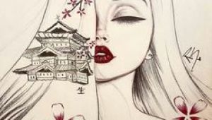 Japan Drawing Girl 1739 Best Japanese Drawings Images Drawings Artworks Russian Art